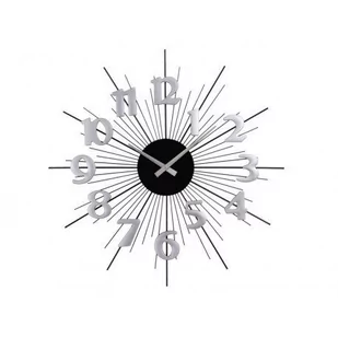 Zegar ścienny Classic - 50cm srebrny - Zegary - miniaturka - grafika 1