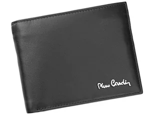 Portfel męski skórzany PIERRE CARDIN TILAK09 325 Czarny - Portfele - miniaturka - grafika 1