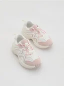 Buty dla dziewczynek - Reserved - Lekkie sneakersy - pastelowy róż - miniaturka - grafika 1