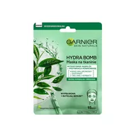Maseczki do twarzy - Garnier HYDRA BOMB Tissue Mask - Super Hydrating + Rebalancing - Maseczka w płacie do skóry mieszanej i normalnej - Zielona Herbata - miniaturka - grafika 1