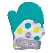 Gryzaki dla dzieci - bblüv Rękawiczka-gryzaczek Glüv, niebieska, bblüv - miniaturka - grafika 1