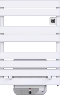 Elektryczna suszarka do ręczników Omiros z wentylatorem Sannover 1300 W Biała - Ręczniki - miniaturka - grafika 1