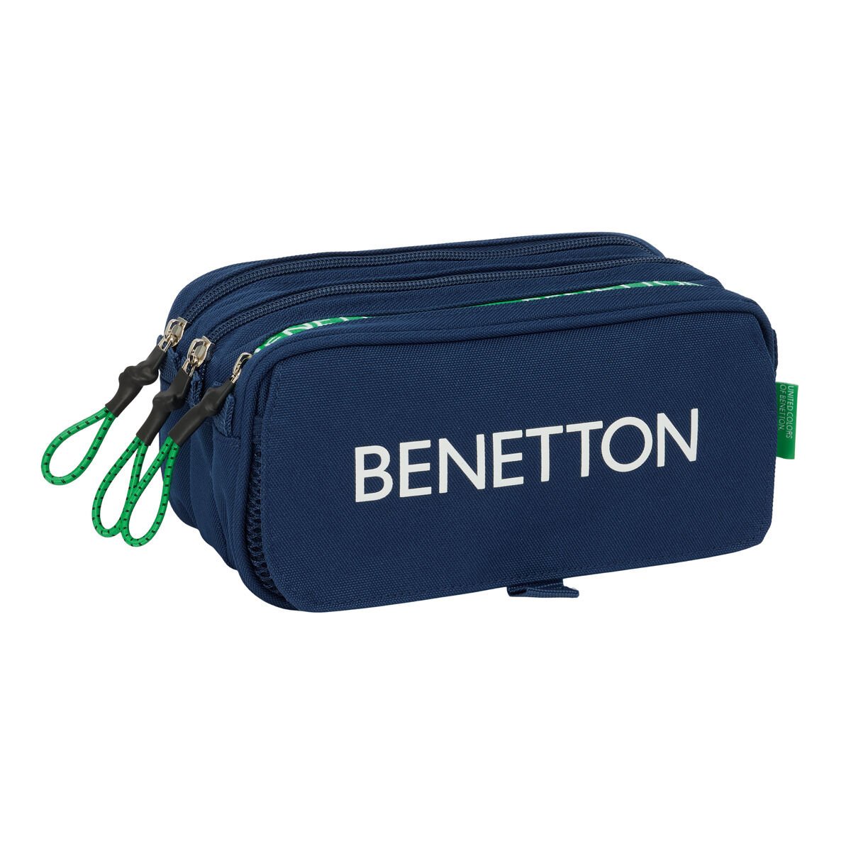 Piórnik Benetton Green Granatowy 21,5 x 10 x 8 cm