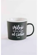 Kubki - SZARON Kubek. Miłość moja nie odstąpi od Ciebie - Szaron - miniaturka - grafika 1