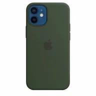 Pozostałe akcesoria do telefonów - Etui do Apple iPhone 12 mini Silicone Case MagSafe Zielone - miniaturka - grafika 1