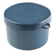 Zanęty - Pudełko wędkarskie na robaki średnica 130 mm Caperlan LVB 1 l - miniaturka - grafika 1