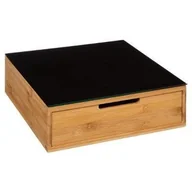Deski do krojenia - 5five Simple Smart Pojemnik na kapsułki do kawy 30x30x10 cm bambusowy + deska 167753 - miniaturka - grafika 1