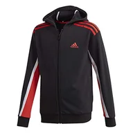Bluzy dla dziewczynek - adidas B Bold FZ HD Bluza Dzieci - miniaturka - grafika 1