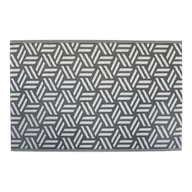 Dywany zewnętrzne - Dywan balkonowy Opti Gray 120x180cm - MOODME - miniaturka - grafika 1