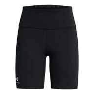Spodenki damskie - Damskie Spodenki UNDER ARMOUR UA RIVAL 7IN SHORT 1386703-001 – Czarny - miniaturka - grafika 1