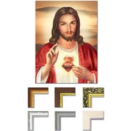 Ikony i obrazy sakralne - Obraz Serce Jezusa - miniaturka - grafika 1