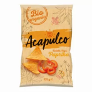 ACAPULCO Nachosy o smaku paprykowym BIO125 g - Chipsy - miniaturka - grafika 1