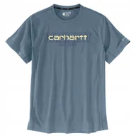 Koszulki męskie - Koszulka Carhartt Force Midweight Logo Graphic - miniaturka - grafika 1