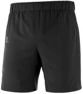 Spodnie sportowe damskie - Salomon Spodenki Agile 2in1 Short Black C10487 - miniaturka - grafika 1