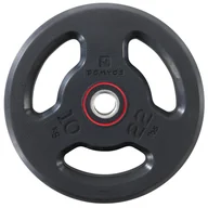Obciążenia - Talerz do treningu siłowego Corength z kauczukową powłoką 28 mm / 10 kg - miniaturka - grafika 1