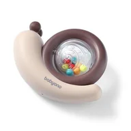 Grzechotki dla dzieci - BabyOno Grzechotka SNAIL 3 m+, stymulujące dźwięki - miniaturka - grafika 1