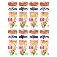 Napoje roślinne - Alpro Napój Owsiany bez cukru zestaw 8 x 1000 ml - żywność - miniaturka - grafika 1