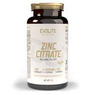 Witaminy i minerały dla sportowców - Evolite Nutrition Zinc Citrate 100 Vege kapsułek - miniaturka - grafika 1