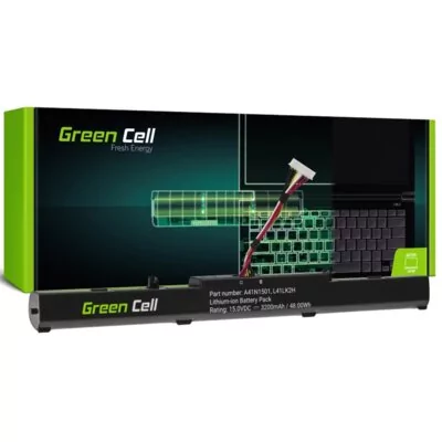 Green Cell Bateria A41N1501 do Asus ROG GL752 GL752V GL752VW, Asus VivoBook Pro N552 N552V N552VW N552VX N752 N752V N752VX AS138