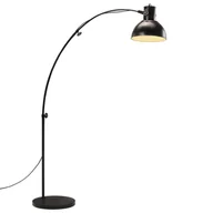 Lampy stojące - vidaXL Lampa stojąca, 25 W, czarna, 150 cm, E27 - miniaturka - grafika 1