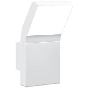 vidaXL Zewnętrzny kinkiet LED, biały, odlewane aluminium - Lampy ogrodowe - miniaturka - grafika 1