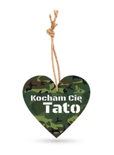 Zawieszka Serce - Dzień Taty - Kocham Cię Tato (9) - Wielkanoc - miniaturka - grafika 1