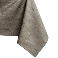 Obrusy i serwetki - Obrus Vesta Cappuccino Tłoczony Nowoczesny 140x180 owal AmeliaHome - TCLOTH/AH/VESTA/HMD/CAPPUCCINO/O140X180 - miniaturka - grafika 1