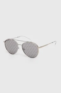 Michael Kors okulary przeciwsłoneczne damskie kolor srebrny - Okulary przeciwsłoneczne - miniaturka - grafika 1