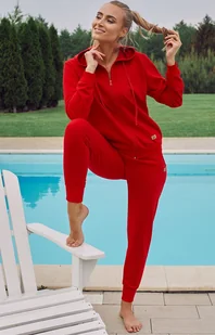 Todra bluza damska długi rękaw, Kolor czerwony, Rozmiar 2XL, Italian Fashion - Primodo.com - Kurtki i kamizelki sportowe damskie - miniaturka - grafika 1