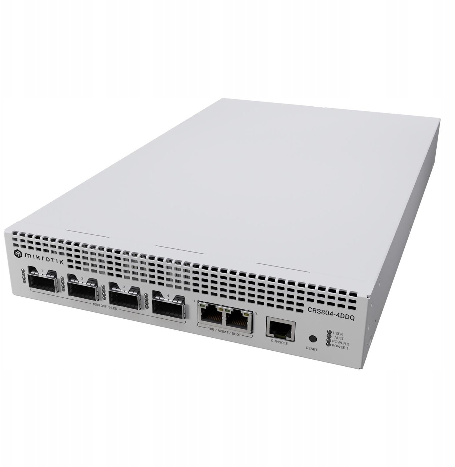 MikroTik CRS804-4DDQ-hRM 400GB Cloud Router Switch CRS804 DDQ