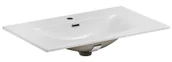Umywalki - Elior Biała ceramiczna umywalka meblowa G5-S39 - miniaturka - grafika 1