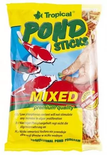 Tropical Pond Sticks Mixed pokarm o niskiej zawartości fosforu worek 1l/90g - Pokarm dla ryb - miniaturka - grafika 1