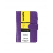 Szkolne artykuły papiernicze - Antra Organizer Memofix A6 K fioletowy - miniaturka - grafika 1