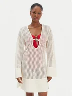 Sukienki - Seafolly Sukienka plażowa 55529-CU Beżowy Regular Fit - miniaturka - grafika 1