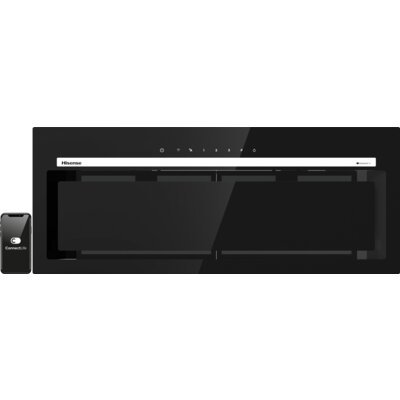 HISENSE Hi8 CH8BI7236BG Czarne szkło 713m3/h 63dB klasa A