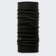 Apaszki i szaliki damskie - Komin wielofunkcyjny z wełny merynosów Buff Safety Merino Wool Black - miniaturka - grafika 1