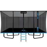 Trampoliny - Trampolina ogrodowa do skakania THUNDER OUTSIDE PHENOM 11FT*16FT BLUE - miniaturka - grafika 1