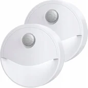 Pozostałe oświetlenie - 2x Lampka LED z czujnikiem ruchu na baterie PIR - miniaturka - grafika 1