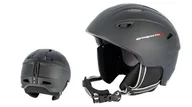 Kaski narciarskie - Kask Narciarski Goggle S300-2 Czarny Matowy - 54-56 - miniaturka - grafika 1