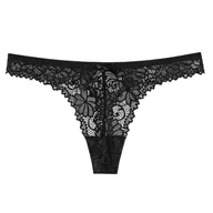 Majtki damskie - Koronkowe stringi - miniaturka - grafika 1
