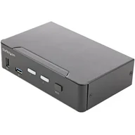 Przełączniki KVM - StarTech SV231HU34K6 przełącznik KVM Możliwości montowania w stelażu Czarny - miniaturka - grafika 1