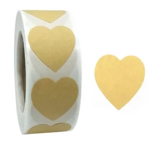 Naklejki Ozdobne Serca 500 Szt. - Scrapbooking - miniaturka - grafika 1