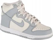 Buty dla dziewczynek - Nike Dunk High Bg DB2179-009 białe 36 - miniaturka - grafika 1