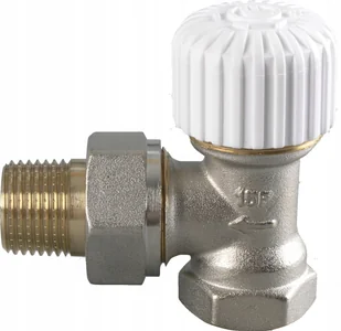 Varioterm Zawór grzejnikowy kątowy 1/2" Vario Term 000M752A001 SFK15-01 nikiel - Akcesoria grzewcze - miniaturka - grafika 1