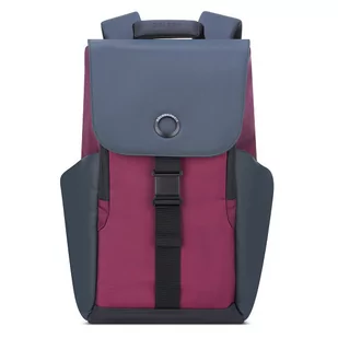 Delsey Securflap Plecak RFID 45 cm przegroda na laptopa bordeaux rot - Teczki i aktówki - miniaturka - grafika 1