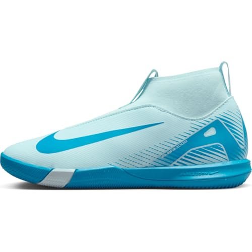 Nike Unisex dziecięce buty piłkarskie Jr Zoom Superfly 10 Academy Ic, Glacier Blue Orbit, 36.5 EU
