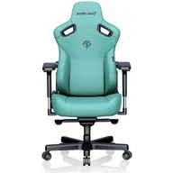 Fotele gamingowe - Anda Seat Kaiser 3 L Gamingowy do 150kg Skóra ECO Zielony - miniaturka - grafika 1