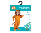 Stroje karnawałowe - Strój dla dzieci Pomarańczowy Lew rozm. 92104cm - miniaturka - grafika 1