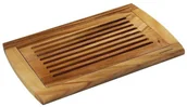 Deski do krojenia - Zassenhaus Deska z drewna akacji do krojenia pieczywa brązowy, 42x28x2 cm (ZS-055405) - miniaturka - grafika 1