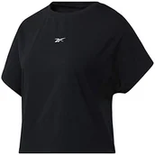 Koszulki i topy damskie - Reebok T-shirt damski Ts Vector Cotton T czarny czarny L - miniaturka - grafika 1